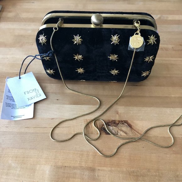 SOLD.     From St Xavier North Star Box Clutch-NWT - Picture 4 of 9